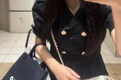 An MILLE ツイード ロングワンピース