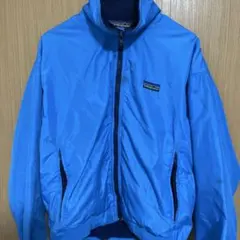 80s USA製》パタゴニア シェルドシンチラジャケット 青 S 三角タグ