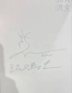 江口寿史 街角彼女 直筆イラスト入りサイン本