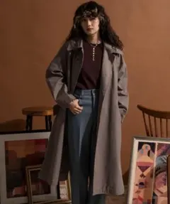 MAISON SPECIAL メモリーナイロンステンカラーコートのサムネイル