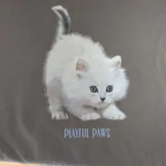 UNIQLO UT Walter Chandoha 猫 Tシャツ グレー Lのサムネイル