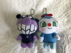 アンパンマン　バイキンマン　コキンちゃん　ミニ　マスコット　ぬいぐるみ