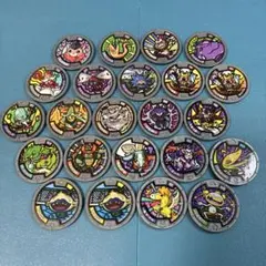 妖怪ウォッチ　初代メダル　銀フレーム　まとめ売り　2