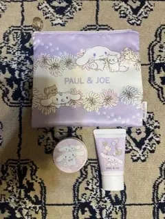 新品未使用PAUL & JOE サンリオシナモンポーチハンドクリームリップバームのサムネイル