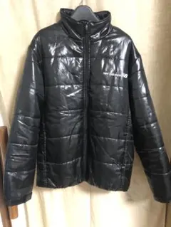 new balance ブラック ダウンジャケット L