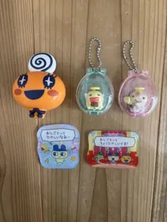たまごっち キャラクターグッズ ５点セットまとめ売りてんしっちめめっちチャーム