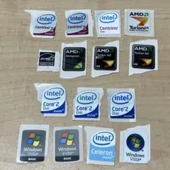 シール intel CORE AMD CENTRINO Tyrion VISTAのサムネイル
