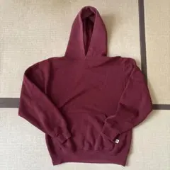 80s〜90sUSA製 RUSSELL ATHLETIC 無地 パーカー M