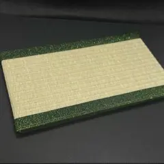 【NO.224】　い草目積織かわいい飾り台　ミニ畳約22cm×13cm