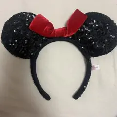 【匿名配送】ミニー カチューシャ 赤リボン