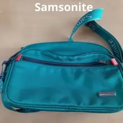 サムソナイト　ショルダーバッグ　グリーン
