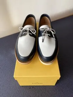 未使用 JOHN LOBB デッキシューズ UK6 コンビカラーのサムネイル
