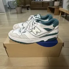K*R様 New Balance 550 27.5cm 白/緑
