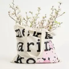 マリメッコ　sakura moment 限定ノベルティ　トートバッグ