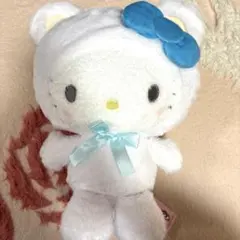 ハローキティ ぬいぐるみ ホワイトベアドール