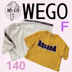 【WEGO】ウィゴー ロゴ入り　半袖　カットソー Tシャツ　２点セット　おまとめ