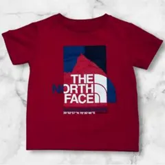 美品　ノースフェイス　110㎝　赤　Tシャツのサムネイル
