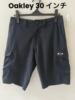 Oakley ブラック カーゴショートパンツ JPN 30インチ W 76cm