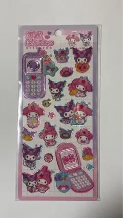 平成ハッピーフォンシール　マイメロ　クロミ