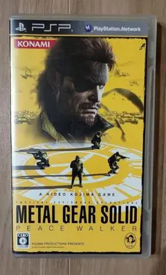 美品 METAL GEAR SOLID PEACE WALKER PSP