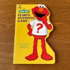 ELMO'S GUESSING GAME セサミストリート 絵本　英語の絵本