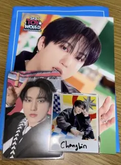 StrayKids チャンビン トレカ ネームバッジ