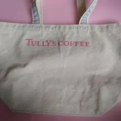 未使用品　Tully's coffee トートバッグ ベージュ