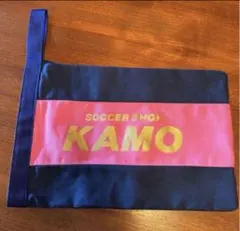 KAMO サッカーシューズバッグ ネイビー/ピンク