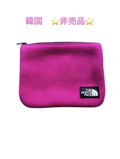 THE NORTH FACE (ザノースフェイス)フリースポーチ　ピンク