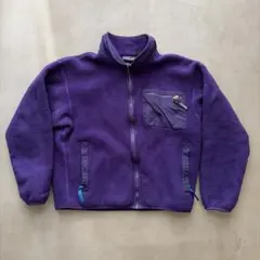 90's パタゴニア フリースジャケット 10号　レディースM-Lサイズ
