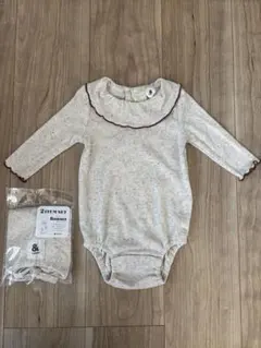 &mignon ロンパース　ボンネット