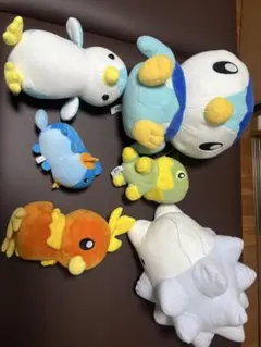 アチャモ ユキハミ ポッチャマ ナエトル ミズゴロウ ぬいぐるみ ポケモン