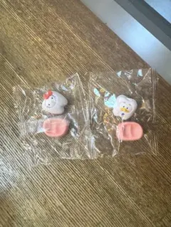 サンリオキャラクターズ みんなでなっちゃお！歯ガチャ キティ あひるのペックル