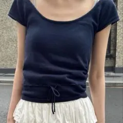 Brandy Melville 半袖ニット トップス