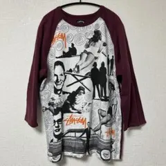 stussy    ラグラン　七分袖
