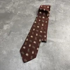 NAPOLEON CLUB vintage design silk tieのサムネイル