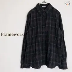 フレムワーク　ネルシャツ 楽天市場】【SALE／64%OFF】(M)ソフトタッチフランネルシャツ