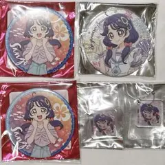 トロピカル〜ジュ プリキュア 浴衣 缶バッジ プリティストア限定