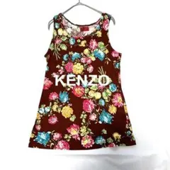 KENZO フラワープリント タンクトップ (M) KENZO（ケンゾー） タンクトップ トップス FE52TO7144SR Boke Flower