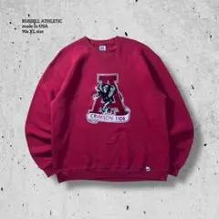 【bbx 様】90s USA製RUSSELラッセルスウェット アラバマ 大学ロゴ