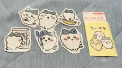 ハチワレ　ダイカットステッカー　セット