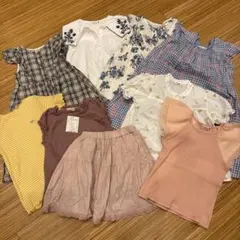 子供服　120 女の子　まとめ売り　ブランシェス　ワンピース　トップス　スカート