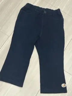 familiar☆バーディちゃんアップリケ付き 紺色パンツ☆サイズ90
