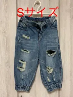 ダメージデニムジーンズレディース、ハーフパンツ