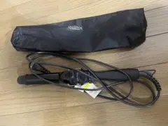 SALONIA 32mm カールヘアアイロン ブラック 耐熱収納ケース付き