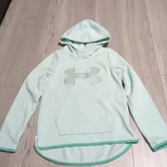 Under Armour ミントグリーン フード付きパーカー 140cm