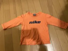 男の子、長袖Tシャツ、90cm、オレンジ1点のみ