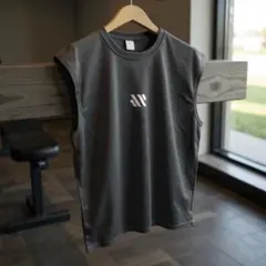 【新品】メンズ タンクトップ 速乾 XL 筋トレ ノースリーブ ジム スポーツ