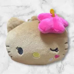 日焼けキティ ぬいぐるみミラー しまむら