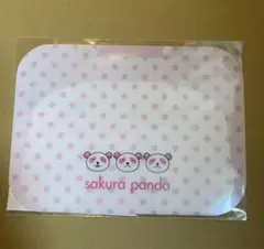 新品 さくらパンダ 抗菌マスクケース 非売品 ピンク